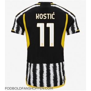 Juventus Filip Kostic #11 Hjemmebanetrøje 2023-24 Kortærmet